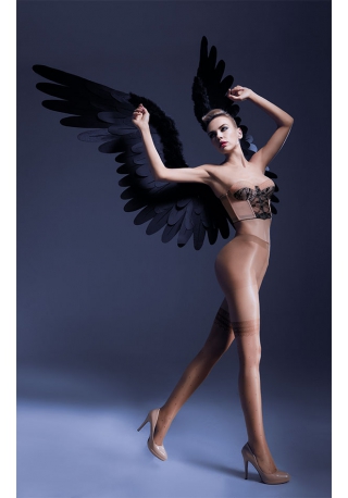 Elegant beautiful leg personality jacquard tights