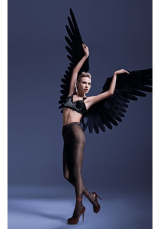 Fashion boots jacquard pantyhose